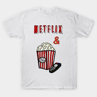 NETFLIX / POPCORN Chill T-Shirt